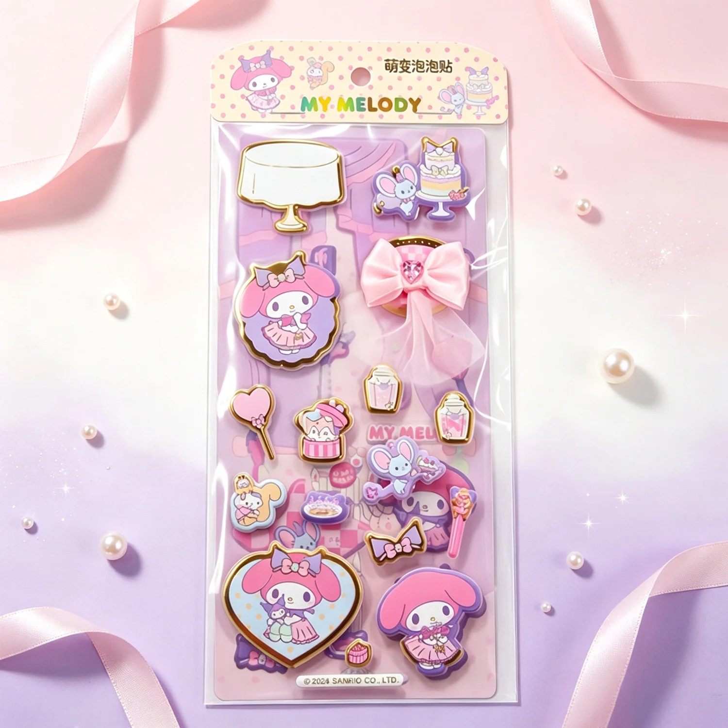 Sticker met Hello Kitty-thema, schattige, lieflijke patronen, stickers voor notitieboekjes, scrapbooks, telefoonhoesjes, tiener DIY-decoratie, cadeau