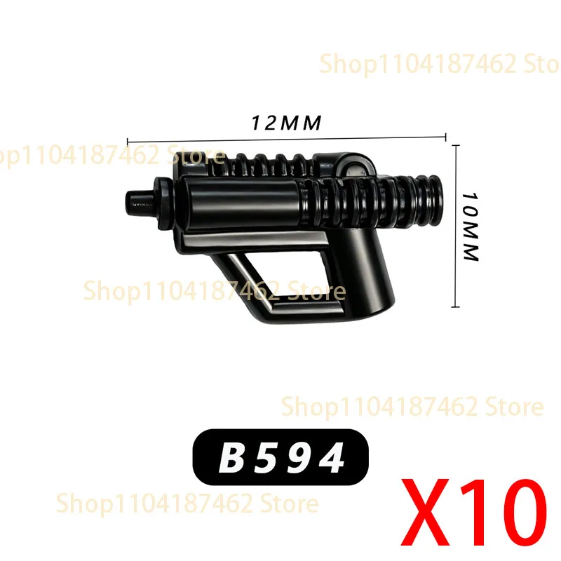 MOC Militär-Figuren Soldaten-Zubehör Bausteine Film-Charaktere Waffen Gewehr Speer Pfeil Schwert DIY Mini-Bausteine Spielzeug H28