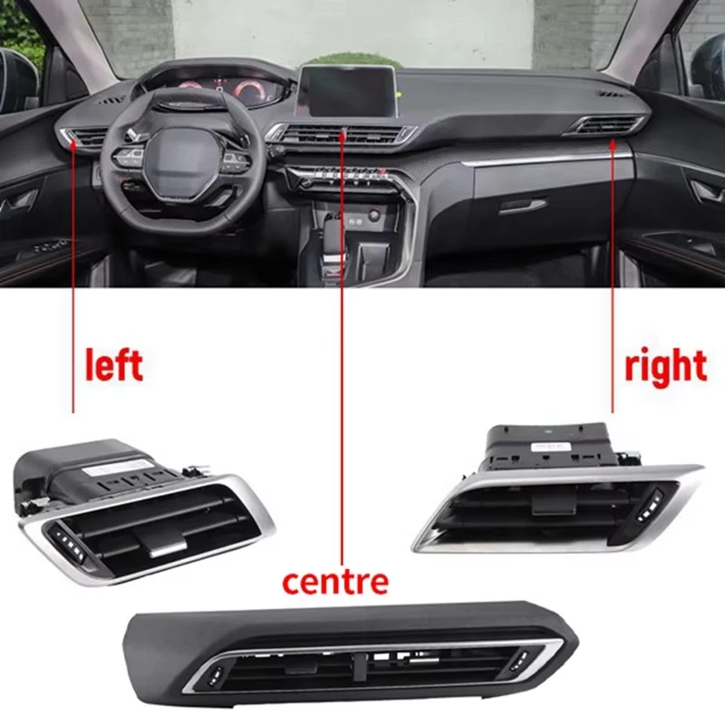 منفذ وسيط لمكتب الأجهزة ، منفذ تكييف الهواء ، مناسب لسيارة Peugeot ، 4313ange ، ylzd ، YL004314ZD ، YL004361ZD