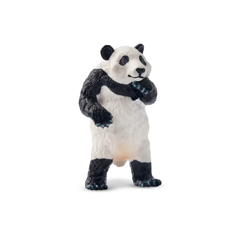 Toymany Simulation Standing Panda Cub  Wildlife  Animal Model Toy Mini Figures Dolls Action Figurines Toys Children Gift