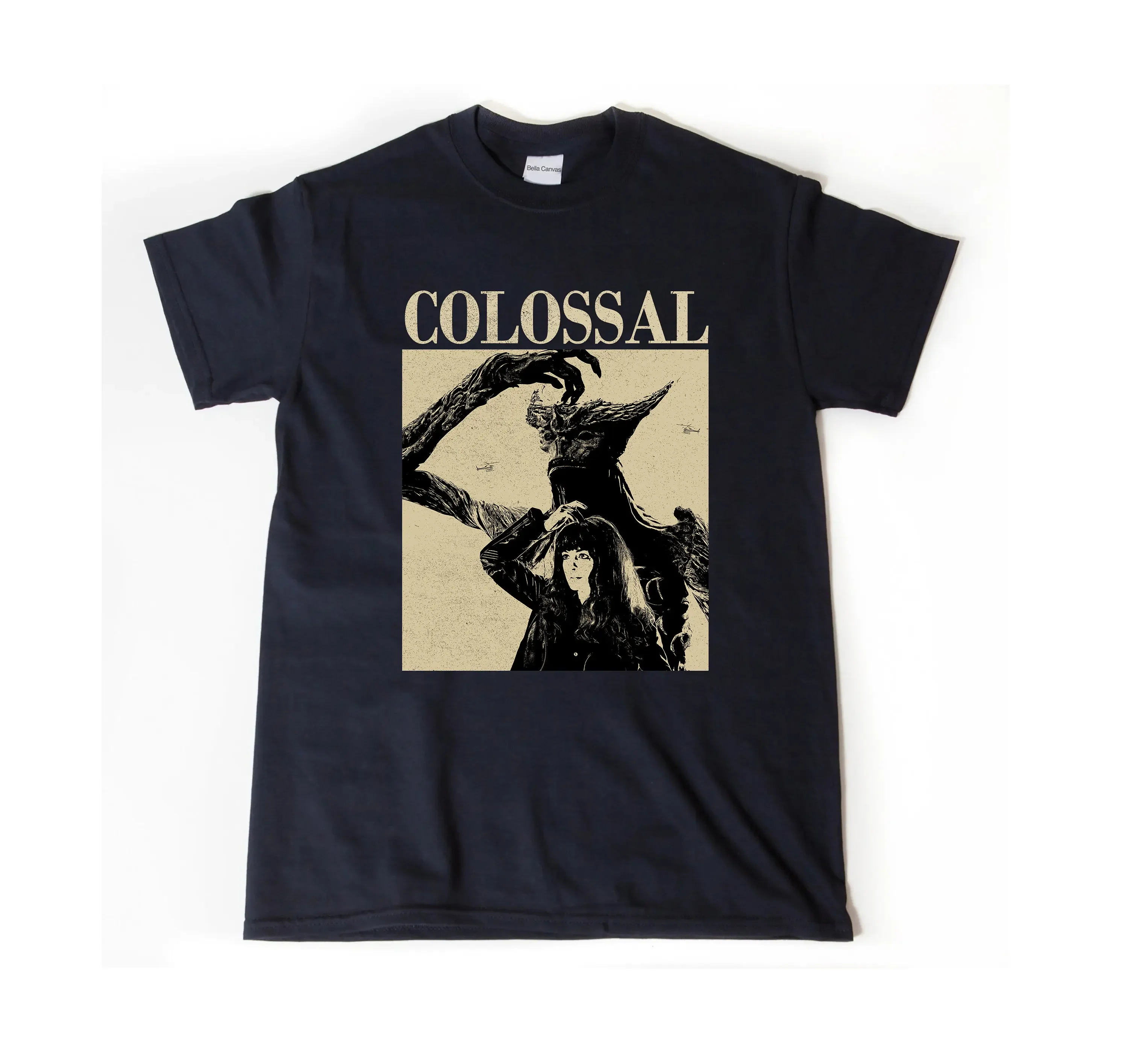 Colossal T Shirt Movie Retro Vintage For Men Midcentury