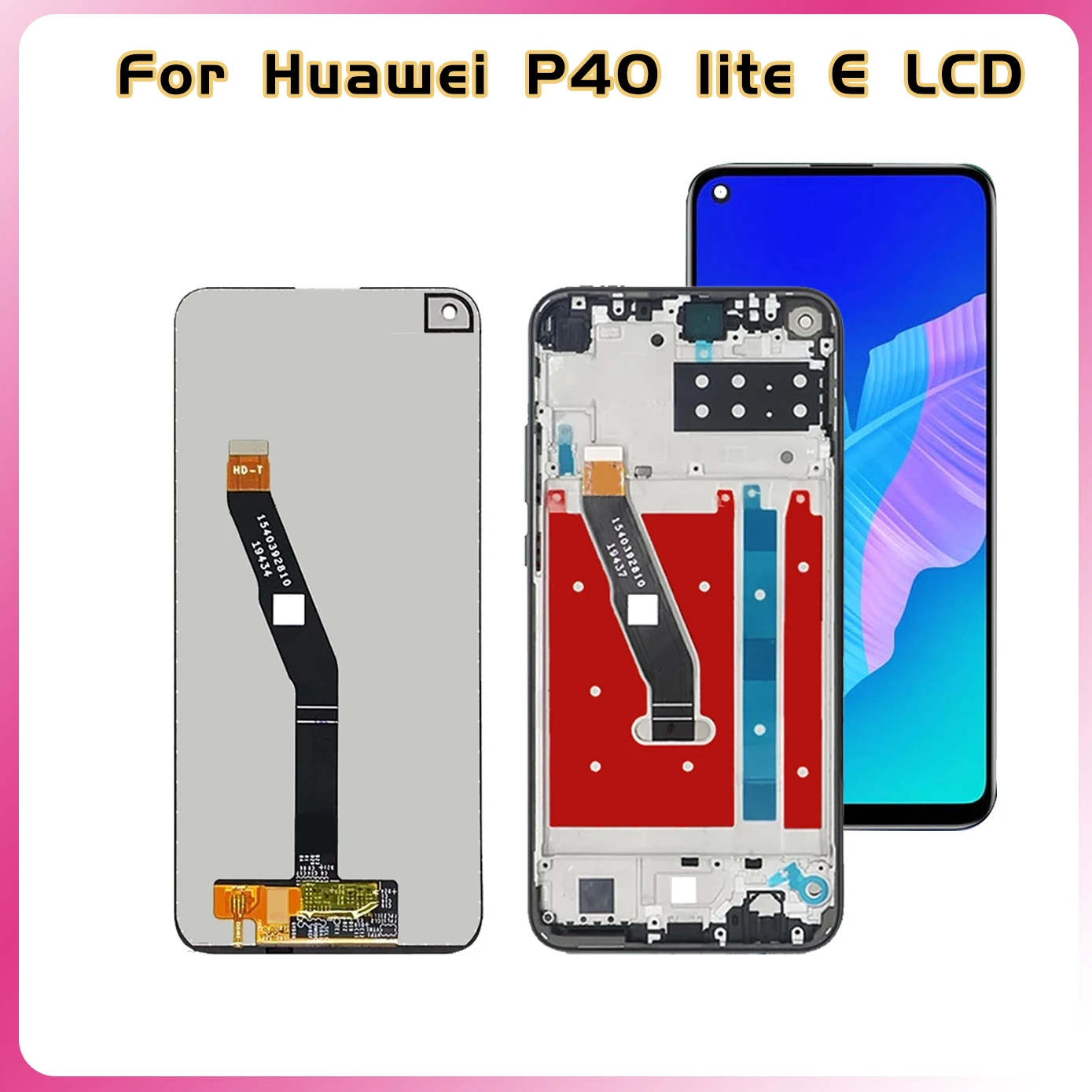 6.39\'\' ART-L28 ART-L29 Y7P 2020 Display For Huawei P40 Lite E ART-L28, ART-L29,ART-L29N LCD Display Touch Screen Assembly