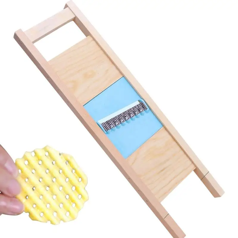 ~1 Set Potato Vegetable French Gadget Cutter Grater Slicer Tools Fries Grid Stainless Steel Potato Grid Kitchen Home Chip Shred