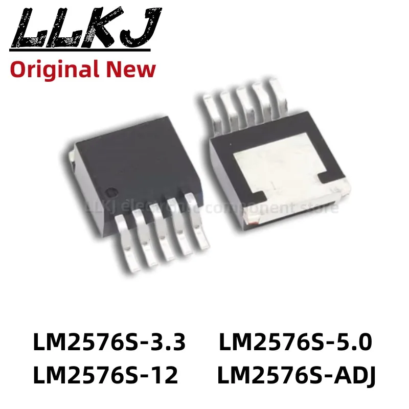 1pcs LM2576 LM2576S-5.0V/3.3V/12V/ADJ TO263-5 MOS FET TO-263-5