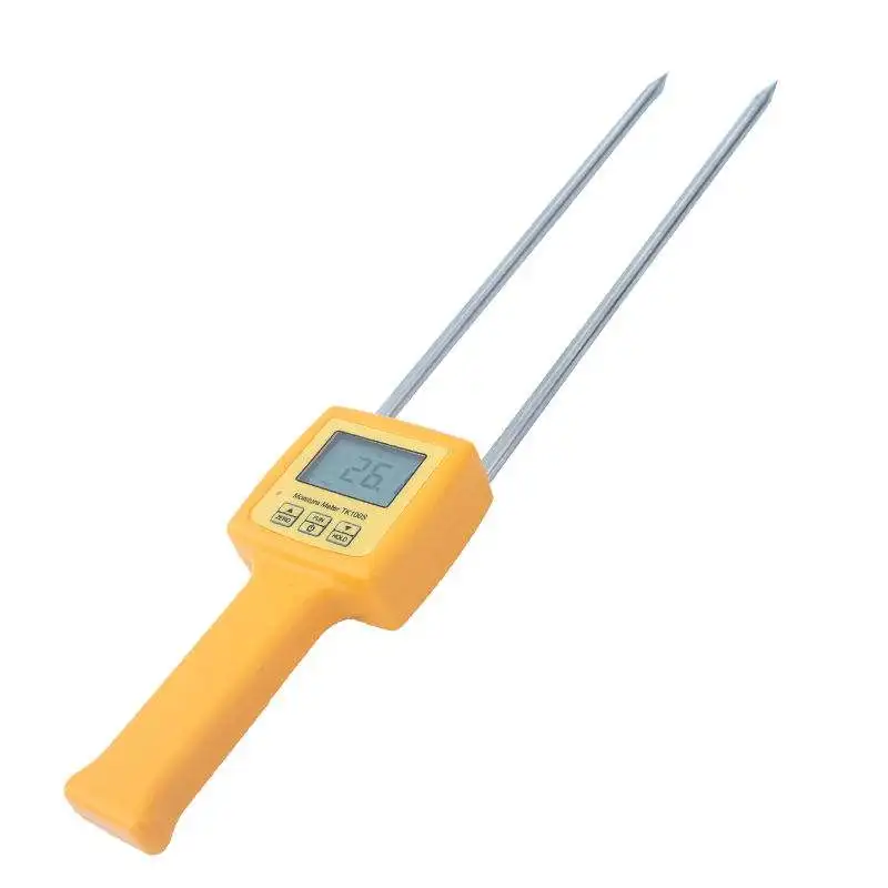 

TK100S Wheat Flour Moisture Meter 5%-35% Can Testing 5 Kinds of Grains