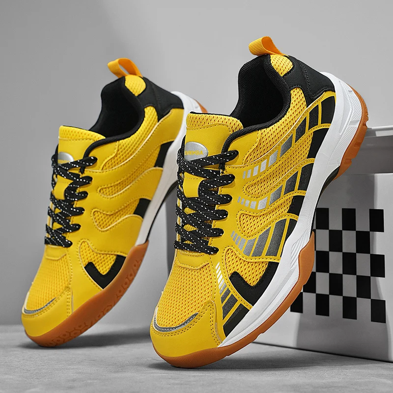 

Summer hot sale professional unisex breathable badminton shoes training shoes high quality wear sports shoes volleyball shoes