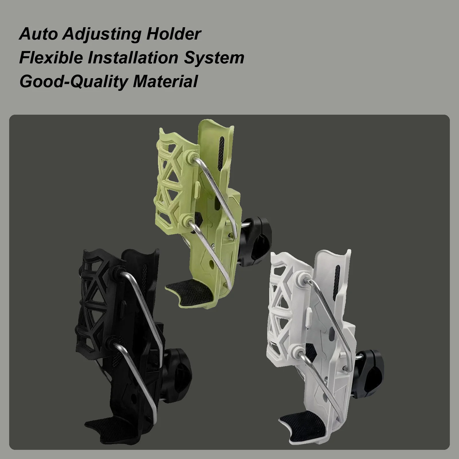 

Universal 360-degree Adjustable Handlebar Cup Cage Bike Motorcycle Water Bottle Holder For MTBRoad Cycling ADVMotorbike