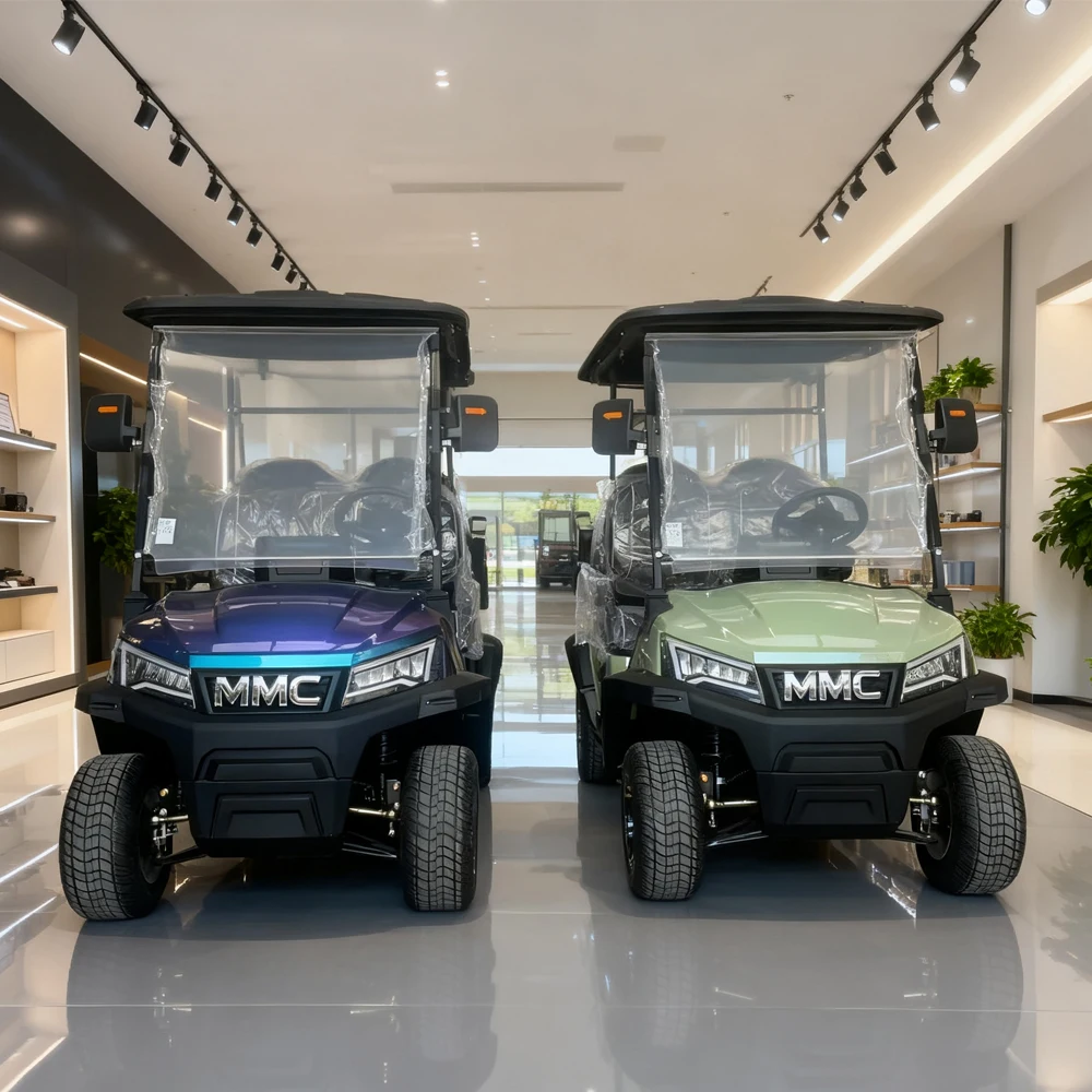 Sightseeing Car Electric Four-Wheel Scenic Drive Hotel Reception Real Estate Viewing RV Security Patrol Car 4 Seater Golf Cart