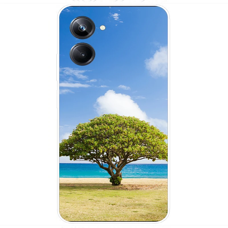 Funda blanda para Realme 10 4G, carcasa de silicona negra, parachoques, gatos encantadores, OPPO Realme 10 Pro Plus