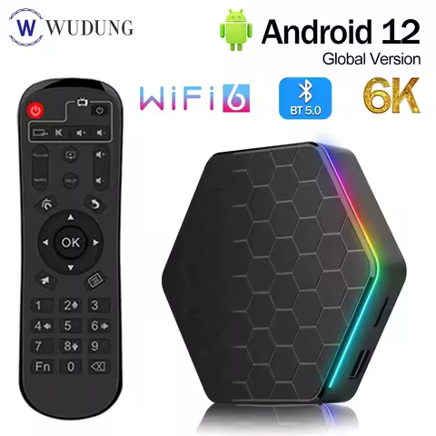 T95Z Plus Android12 WIFI 6 Smart TV Box Allwinner H618 Quad Core 6K HD BT5.0 4G/64G Media Player Fast Set Top Box PK T95