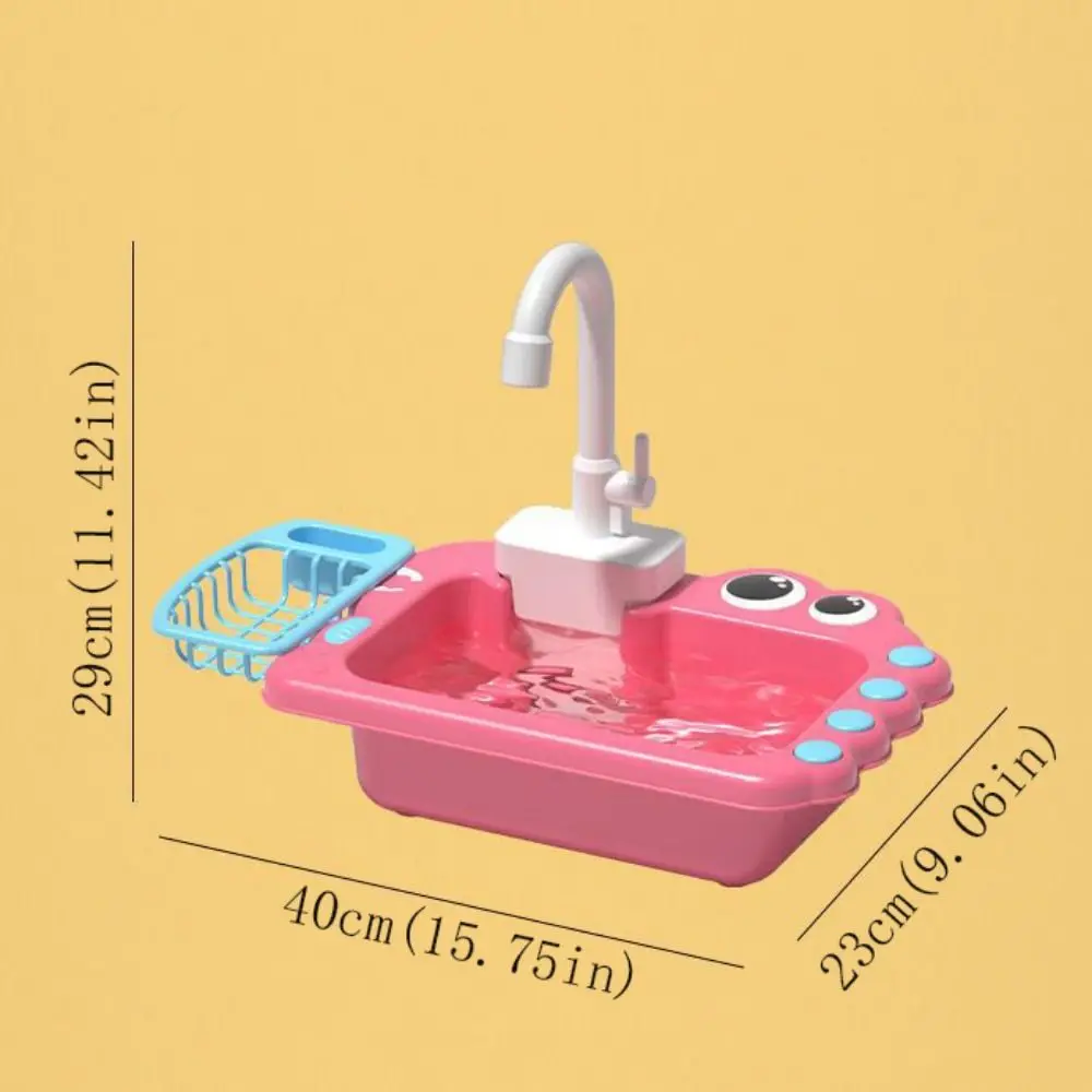 Tableware Pretend Play Kitchen Sink Rotatable Simulation Faucet Replacement Gift Universal Sink Faucet Play Tap For Girls