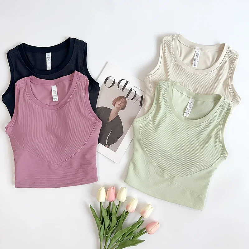 女性ヨガトップス耐衝撃パッド入りスポーツブラランニングジム服通気性ヨガベストプッシュアップフィットネスシームレススポーツ下着