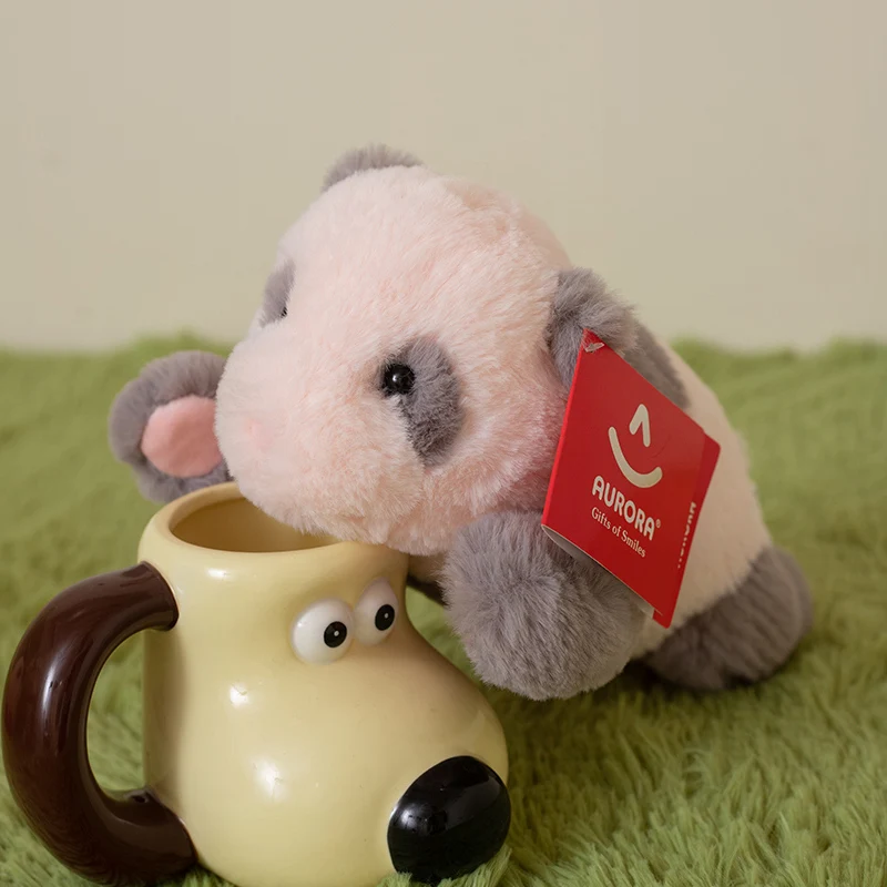 30cm Lying Posture Panda Baby Doll 20cm Sitting Posture Panda Plush Soft Super Cute Panda Cubs Doll Kid Surprise Birthday Gift