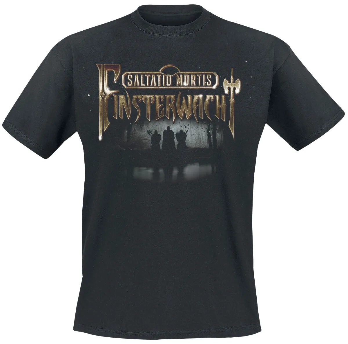 

Футболка Saltatio Mortis Folk Metal Art Ideal for Enthusiasts Who Apreciate Folk Metal's Historic Legacy and Edgy в повседневных футболках