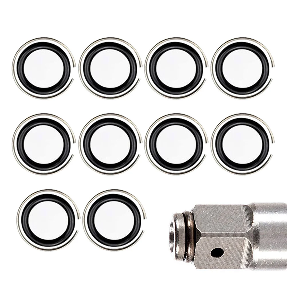 10pcs 1/2inch Retaining Clip Kit With O-rings For Impact Wrench Snap Anti Detachment For 1/2inch Driver Wrench Power Tools