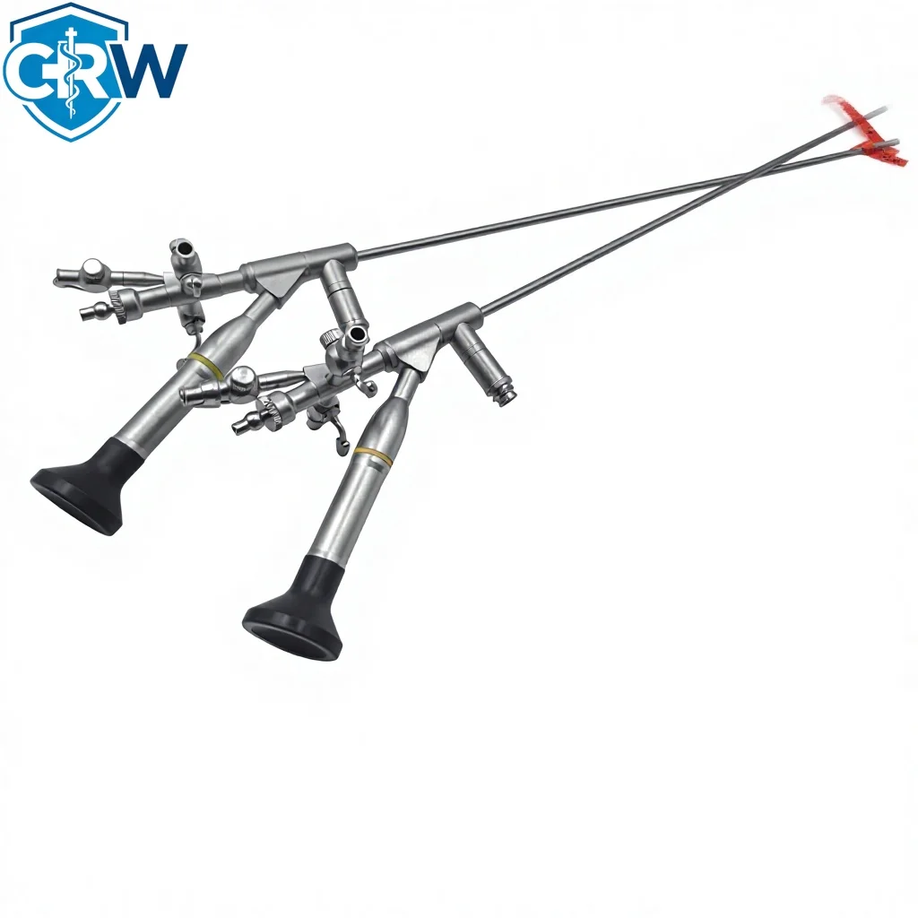 CRW Forceps with Handle   Urology Cystoscopy Forceps Manual the Basis of   Instruments