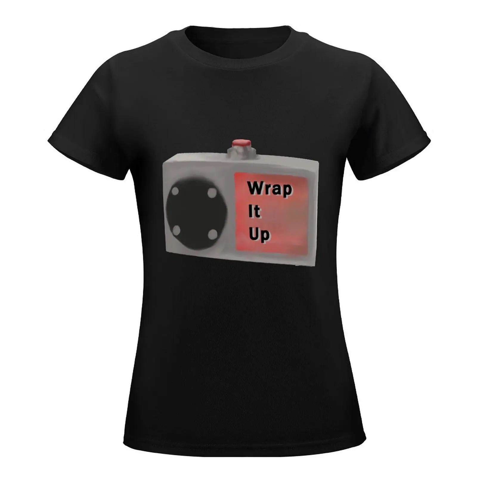 It's The Wrap It Up Box! Shirt T-Shirt summer tops lady clothes Blouse fashion woman blouse 2024