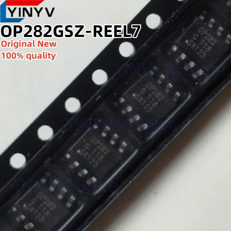 10PCS OP282GSZ-REEL7 OP282GSZ OP282G SOP-8 OP282 Dual/Quad Low Power, High Speed JFET Operational Amplifiers New 100% quality