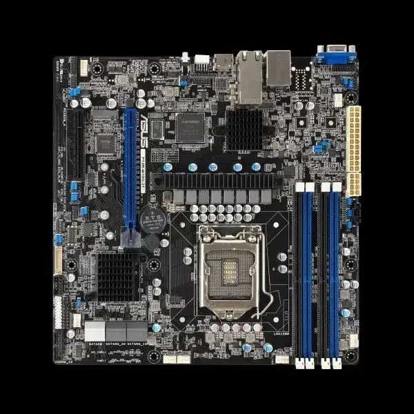 P11C-M/10G-2T main board C242 chipset, dual X550AT 10 Gigabit, optional KVM module mATX