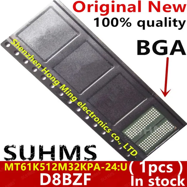 (1 sztuka) 100% nowy MT61K512M32KPA-24:U D8BZF BGA