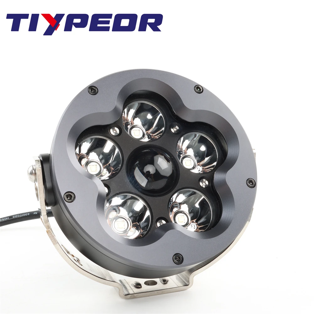 

TIYPEOR Super Bright High Power Headlamp Auxiliary Headlight CNC Aluminum Daytime Running Light For Off-road Motorcycle ATV SUV