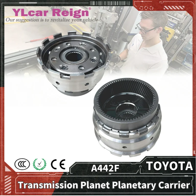 A442F A442 4-Speed Automatic Transmission Gearbox Clutch Drum Rear Planet Planetary Carrier for TOYOTA LANDCRUISER PRADO 4500