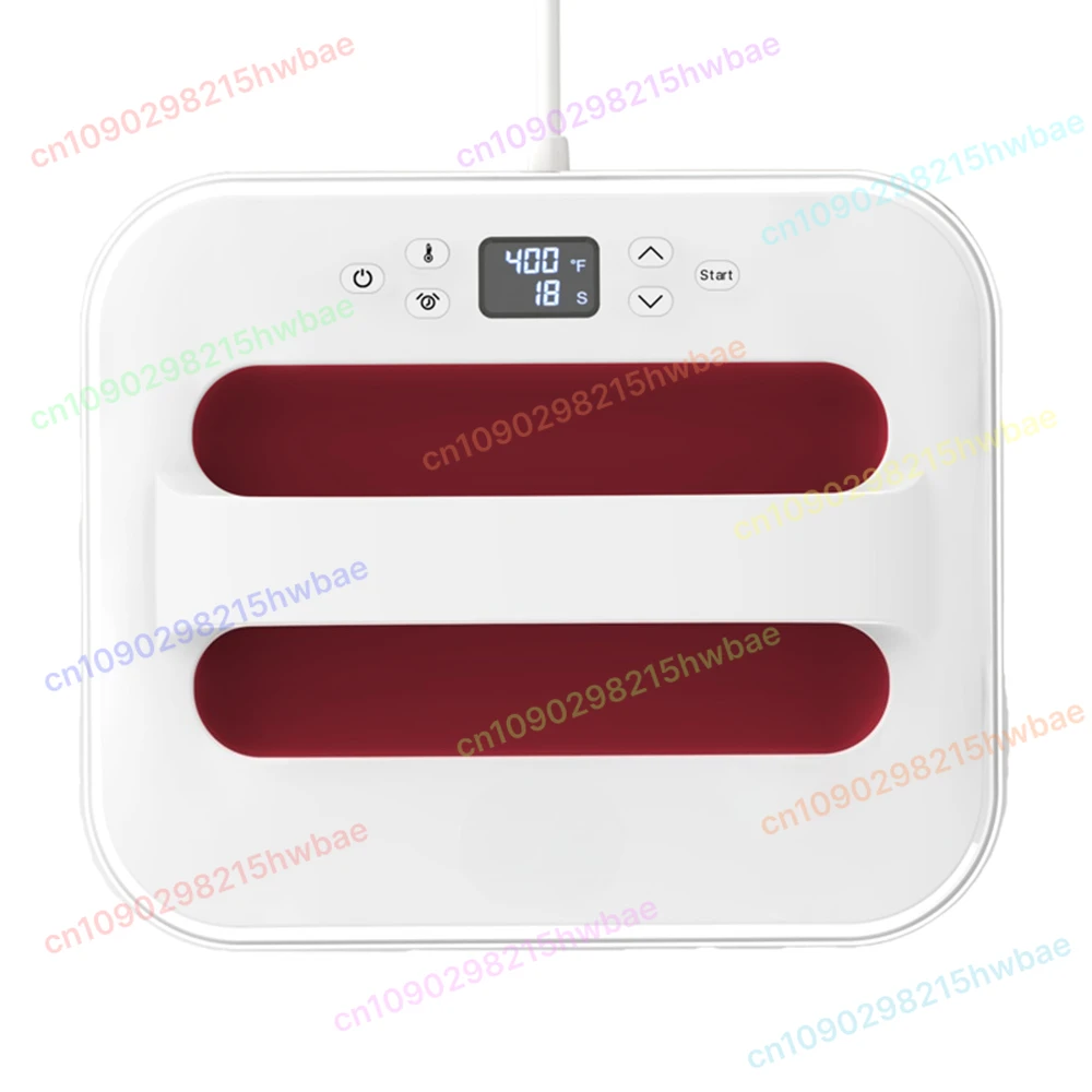 

12-Inch large size handheld digital hot press, heat press machine, electric iron, ironing and labeling