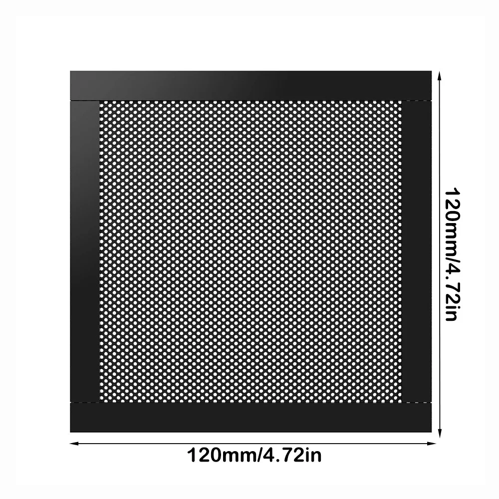 

Новая крышка пылевого фильтра из ПВХ, магнитная рамка, 120 мм/140 мм, фильтр-кулер для ПК, черный вентилятор для ПК, пылезащитная сетка, вентилятор для компьютерного охлаждения