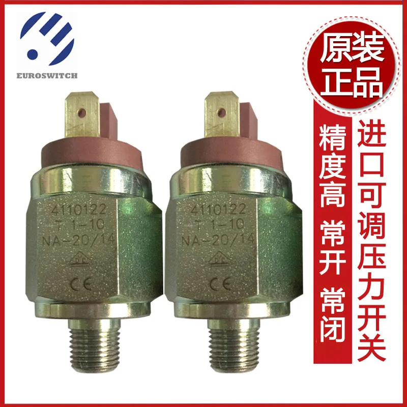 

Euroswitch Pneumatic System/oil Hydraulic Station/mechanical Adjustable Pressure Control Switch 41V10H24