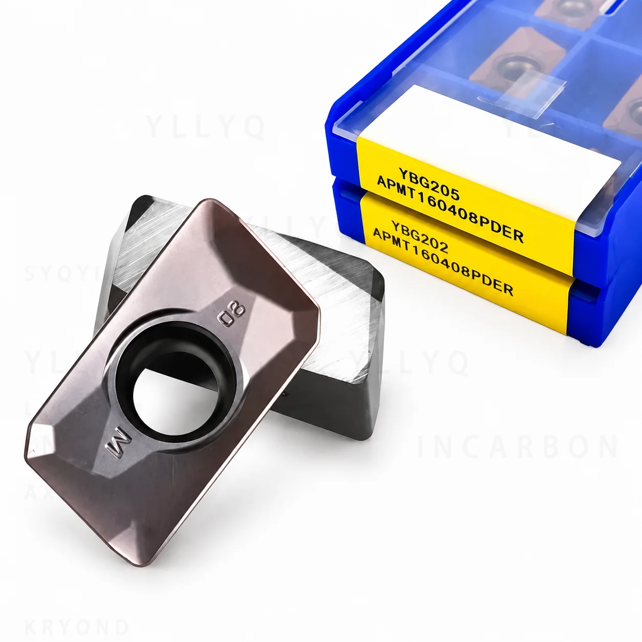 APMT Milling Insert APMT1135PDR APMT1604 YBG202 YBG205 Carbide Milling Blade CNC Face Milling Insert Metal Cutting Tool