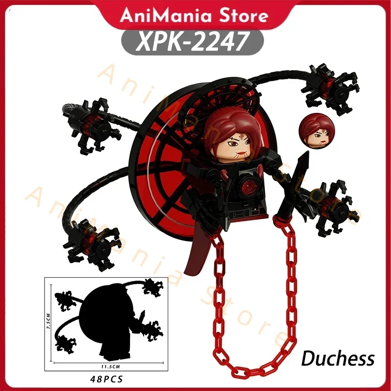 

MOC Skibidi Toilet Man vs Monitor Building Blocks The Audio and Camera Man Toys For Children Christmas Birthday Gift