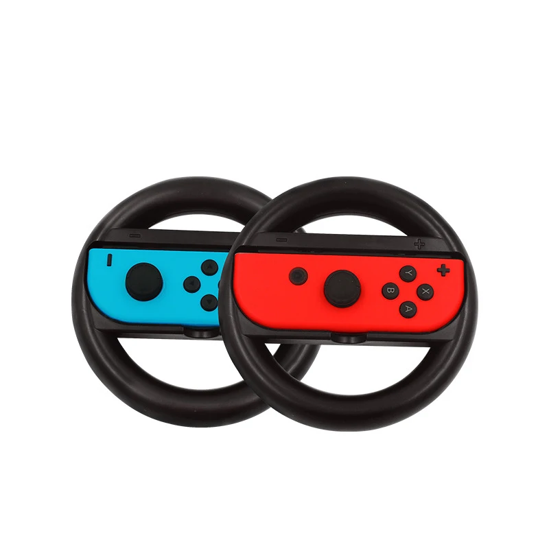 2 pezzi Controller ruota da corsa per Nintendo Switch & Switch modello OLED Joy-Con Mario Kart 8 manopole in materiale ABS Deluxe