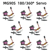 1/5/10 Pcs MG90S All metal gear 9g Servo SG90 Upgraded version For Rc Helicopter Plane Boat Car MG90 9G Trex 450 RC Robot