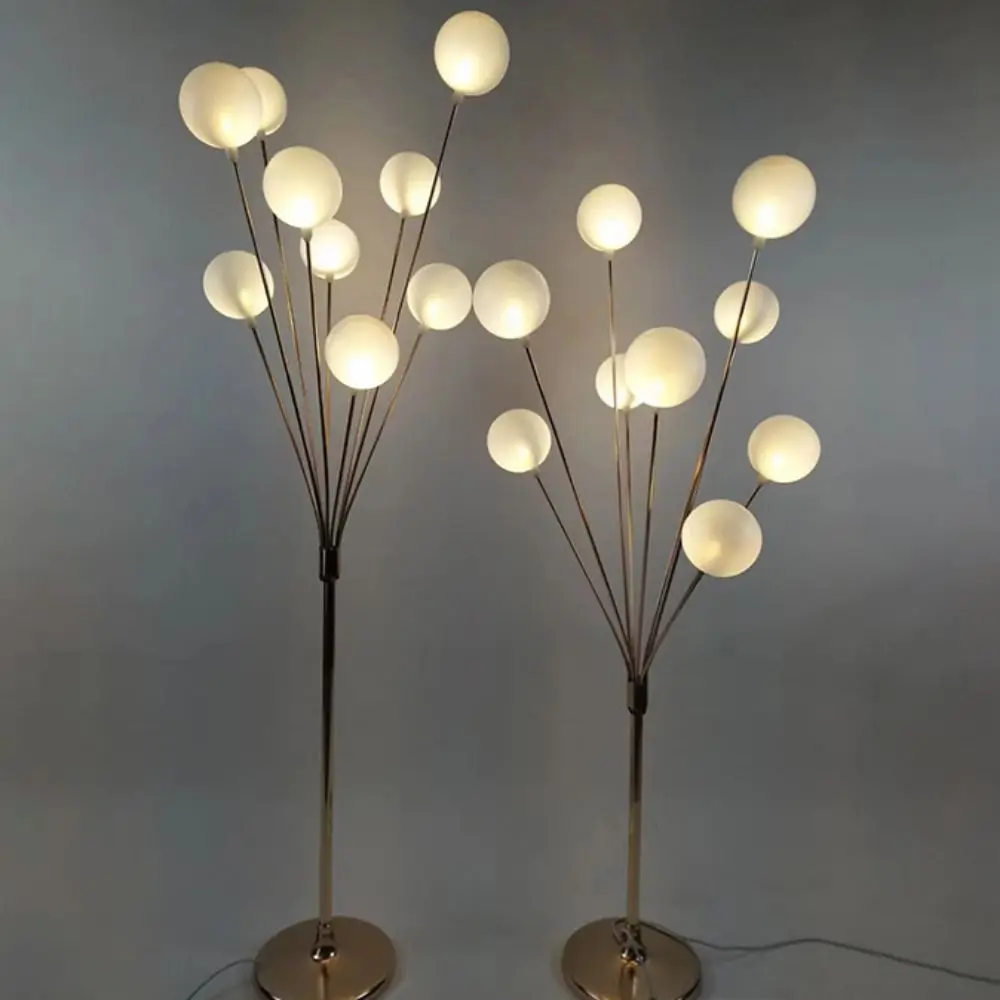 

1/2PCS 11 Heads Fruit Tree Light Electroplating Iron Art Atmosphere Light Photo Props Stage Ornament Stage Decorative Light