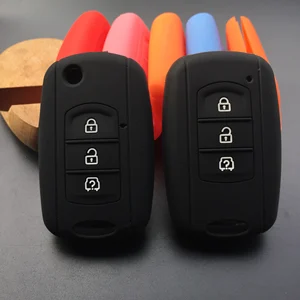 Casing Penutup Kulit Pelindung Kunci Jarak Jauh Silikon untuk Dongfeng DFM DFSK Glory 580 F507 S30 H30 AX7 Aksesori Produk Mobil 10 mouse udara g30s penjualan terbaik - №