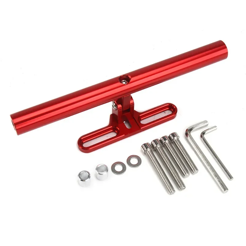 Motorcycle Modified Compresse Code Extended Crossbar Aluminum Alloy Bracket Multifunctional Rod Universal,Lengthened Bracket