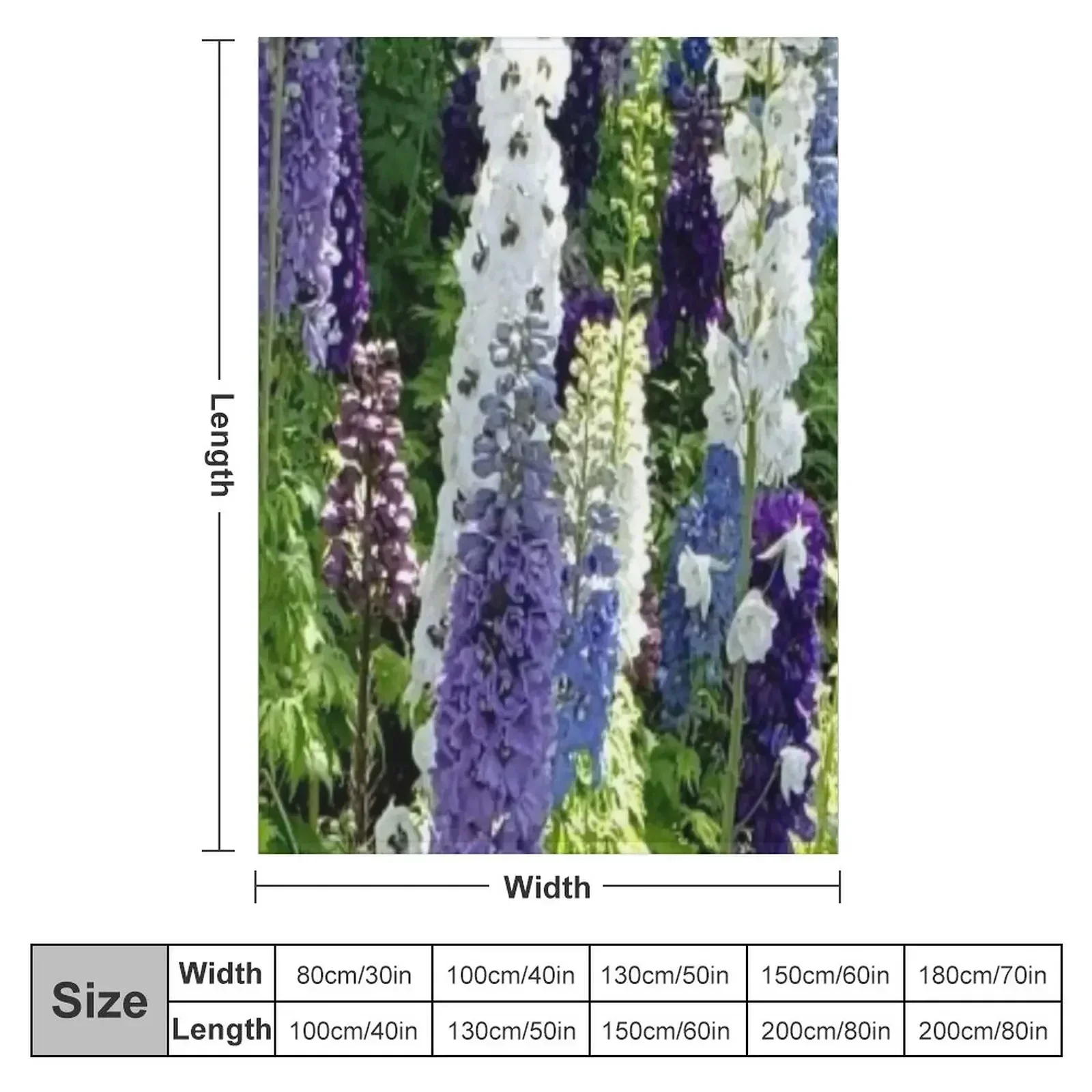 Purple Snapdragon Flowers Throw Blanket Loose decorative Bed linens For Decorative Sofa Vintage Large Blankets