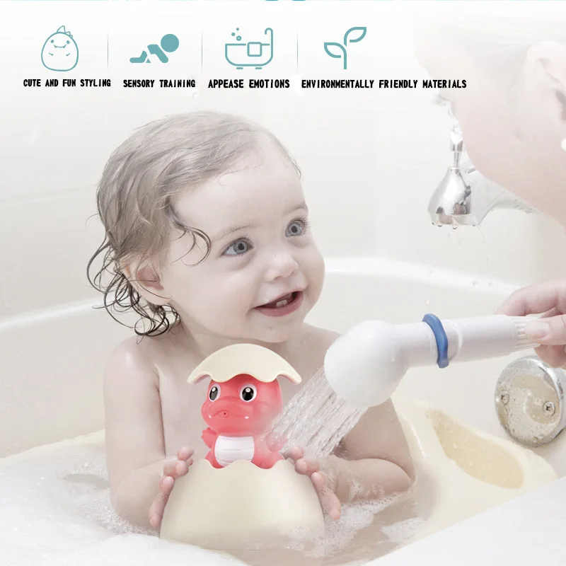 Baby Bathing Toy Kids Cute Duck Penguin Egg Water Water Spray Sprinkler Cute  Shower Swimming Water Toys For Kids Gifts
