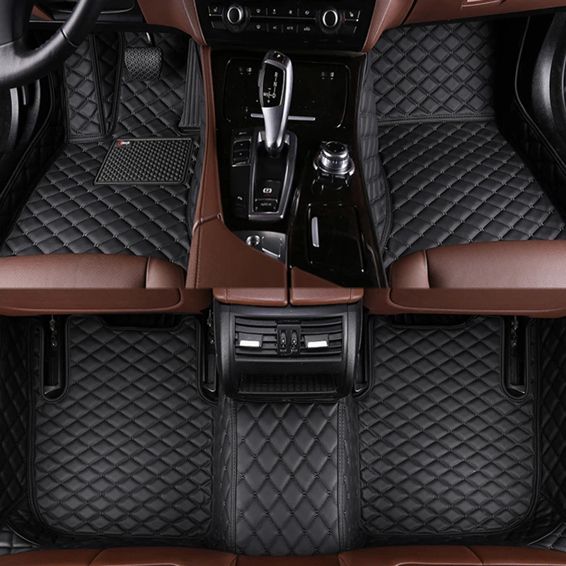 

Artificial Leather Custom Car Floor Mats for Mercedes A207 Convertible E Class 2010-2012 Year Interior Details Car Accessories