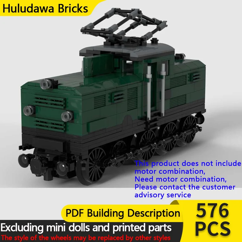 

Конструктор City Car Model MOC, железная дорога, электровоз 1161, модульная технология, детские праздничные подарки, игрушки для сборки