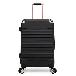 Valise de roue universelle avec fermeture éclair, valise de loisirs, mode extérieure personnalisée, 15