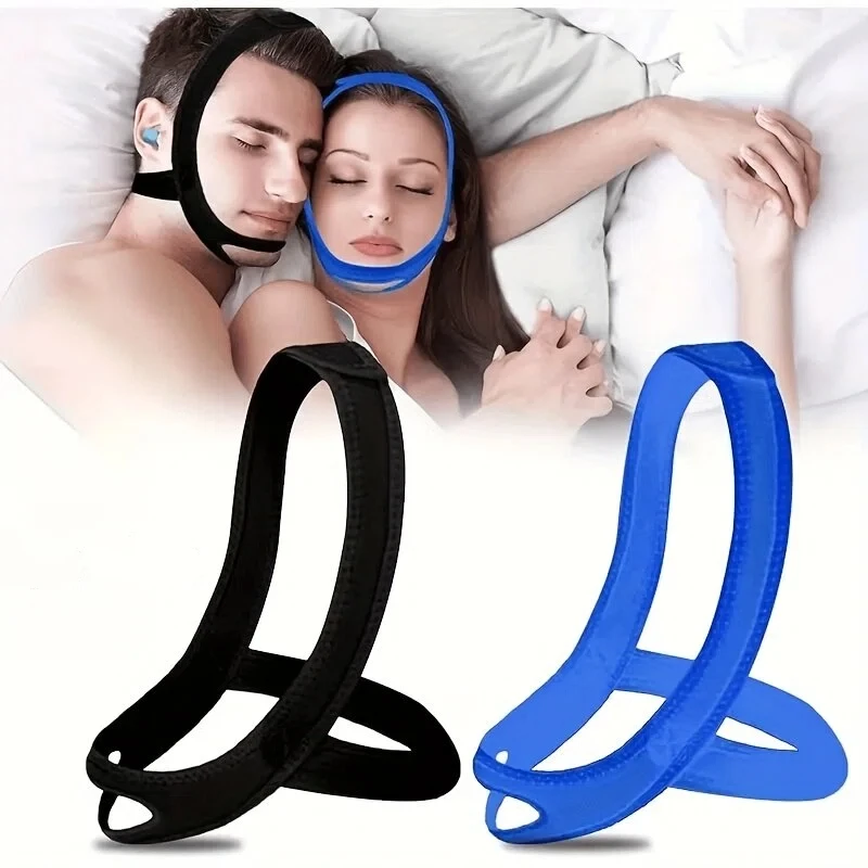 Anti-snoring Band Stop Snore Chin Strap Sleep Support Aid Tools Snoring Protection Jaw Belt Open Mouth Breathing Corrective Rest