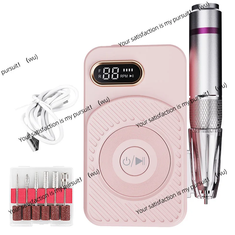 Portable power storage nail polisher 45000 high speed home polisher professional unloading nail polish