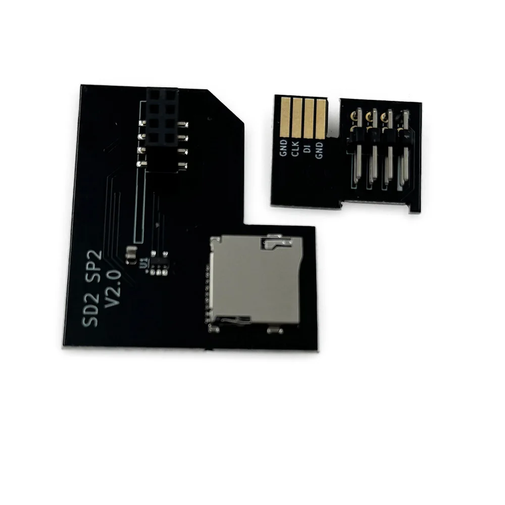الإصدار الجديد V2.0 لمحول NGC SD2SP2 Gamecube SD SP2 - مشغل GB سهل الوصول متوافق مع إصدار الألوان