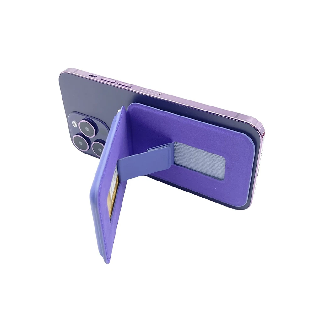 Simpatico gattino sexy Portafoglio magnetico Borsa Nascondi supporto per iPhone 16 15 14 13 Porta carte in pelle per custodia Magsafe Pocket Cover