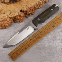 EF131 Fixed Knife DC53 Steel Micarta Handle Outdoor Camping Mountaineering Tactical Tool