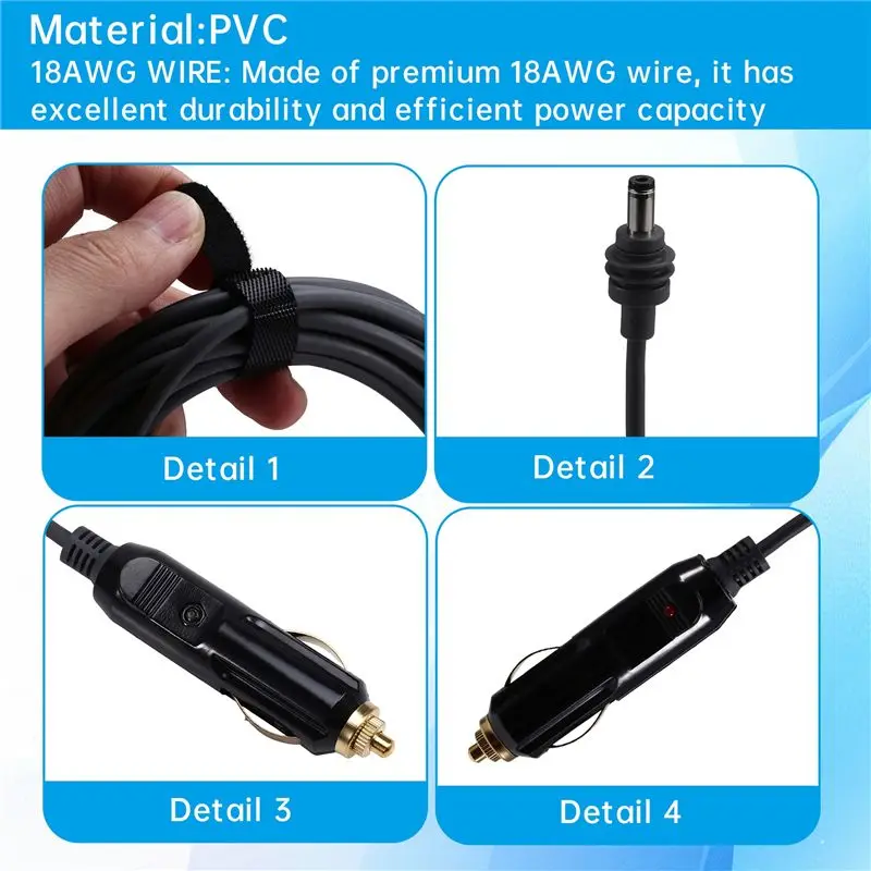 Top Deals For Starlink Mini DC Power Cable, DC Car Power Cable For Satellite 18AWG, IP68 Waterproof Car Power Supply Cor