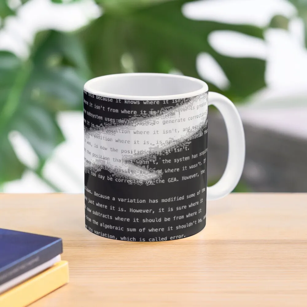 The Missile Knows Where It Is Classic  Mug Printed Design Image Handle Round Drinkware Tea Gifts Photo Coffee Cup Picture