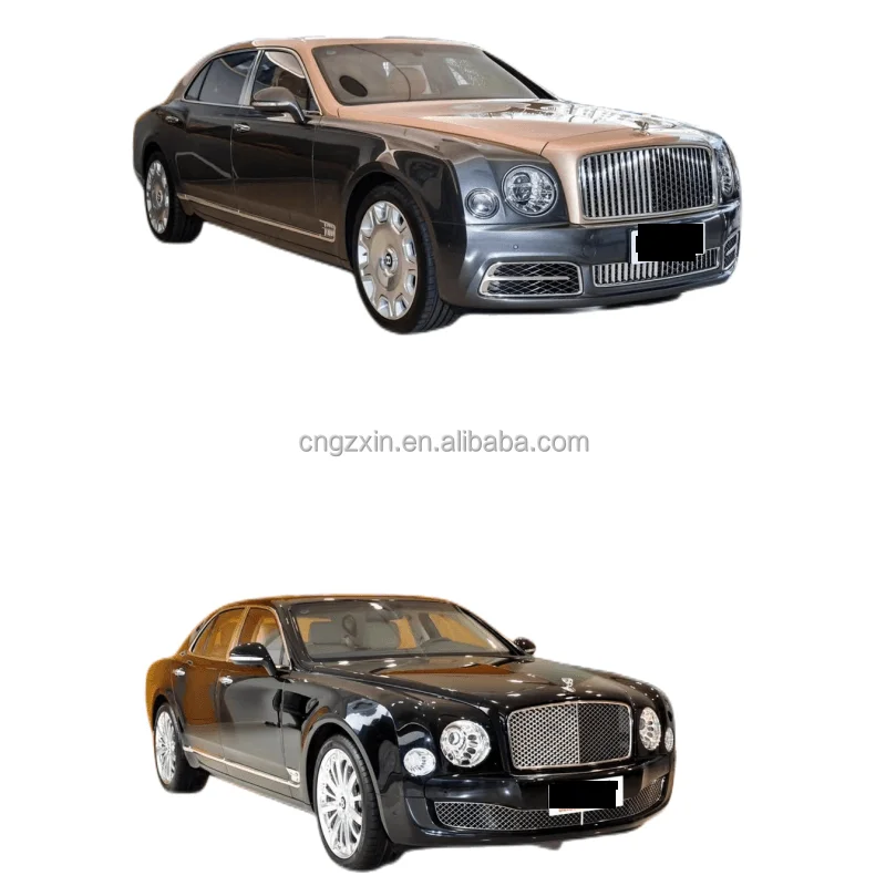 for  For Bentley Mulsanne 11-16 modified 17 front face old model upgraded new front and rear bumper body kit