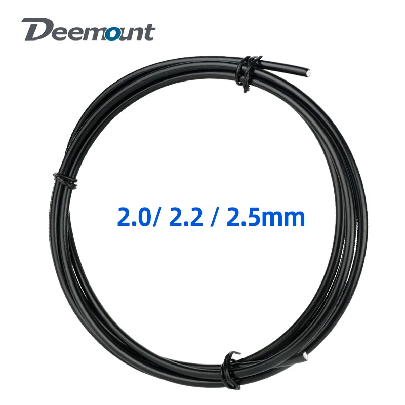 2.5/5.0m Hose Inner Dia. 2.0 2.2 2.5mm for Bicycle Hydraulic Disc Brake Fits BH59 BH90 Sram Magura Tektro 3 Layers Oil Tube Pipe